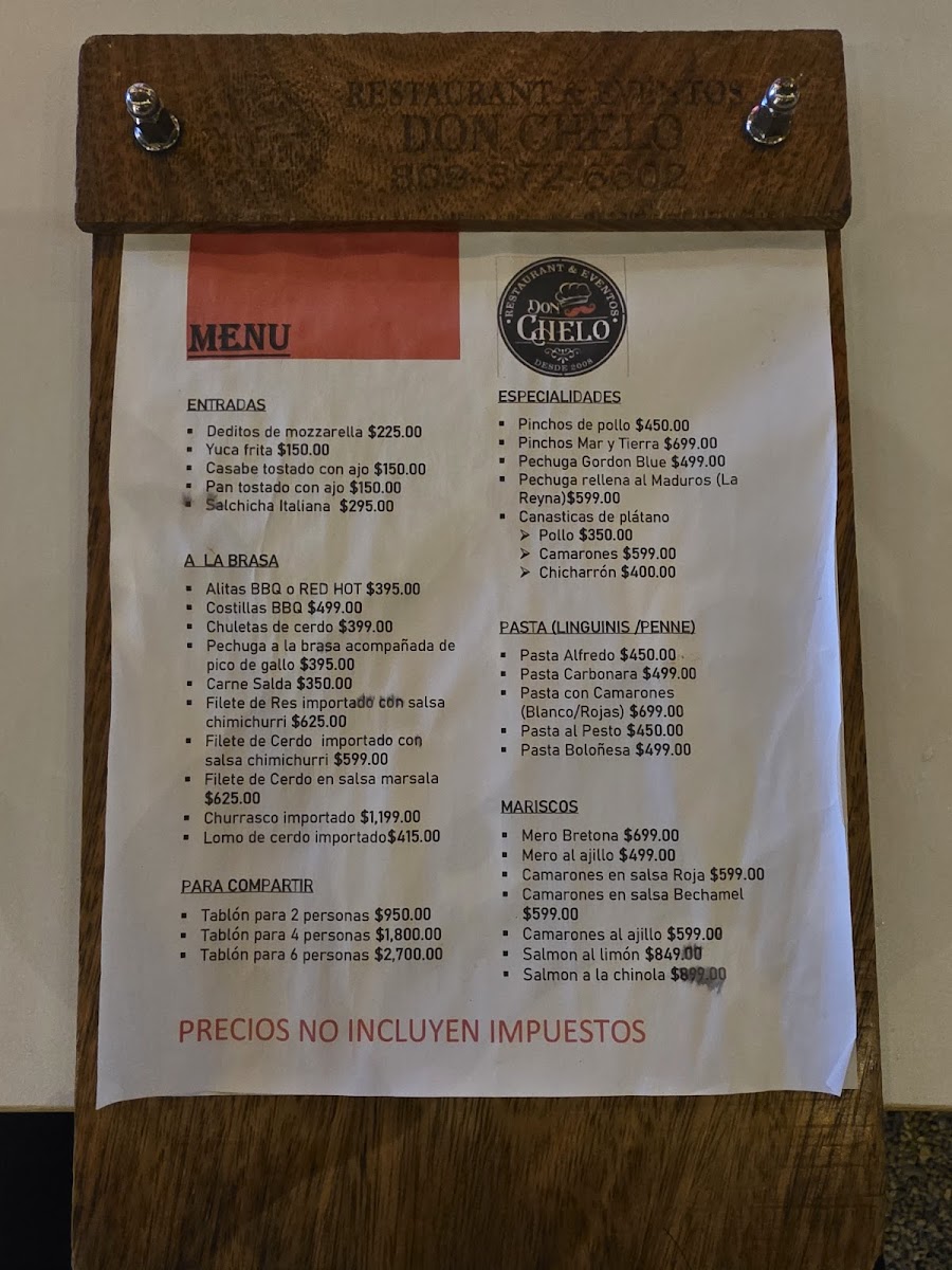 Menu Comedor Don Chelo-2